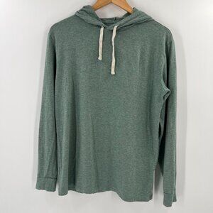 Duck Camp Men Size Medium Green Original Bamboo Hoodie